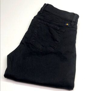 LIKE NEW LUCKY BRAND BLACK SOFIA CAPRI JEANS 10/30x27 ⭐️